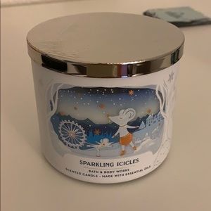 Sparkling Icicles candles